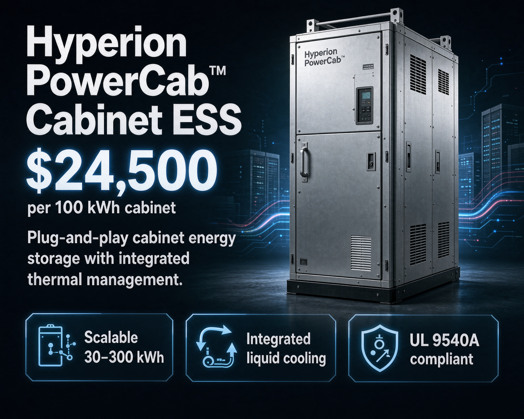 Hyperion PowerCab™ Cabinet ESS